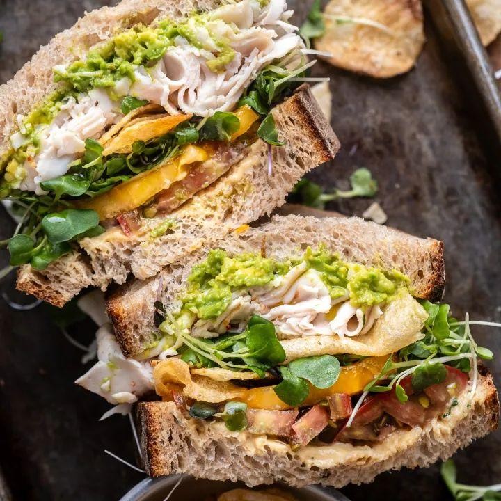 Turkey and Avocado Sub