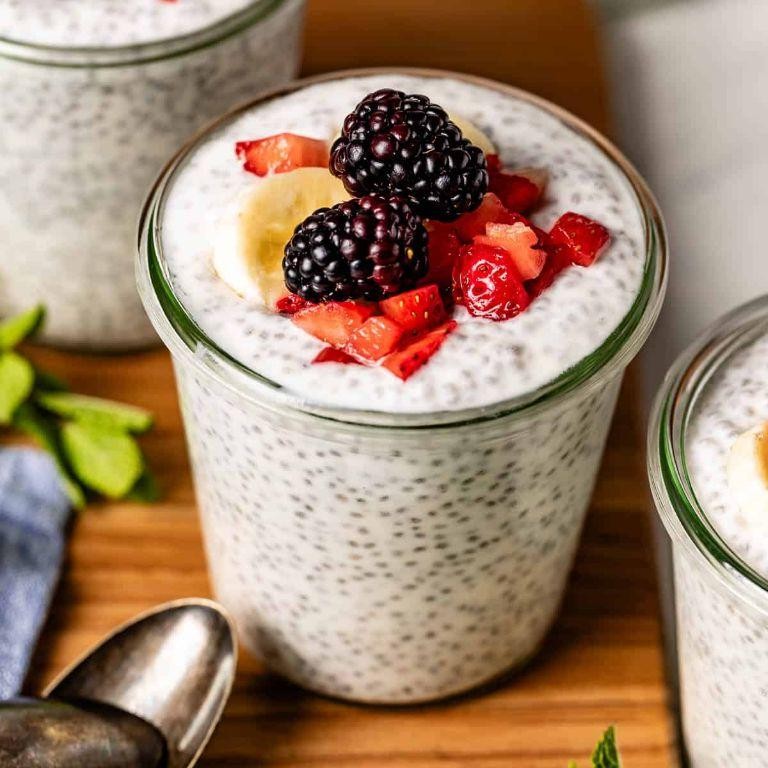 Turkey and Chia Seed Pudding