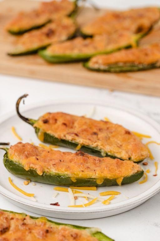 Turkey and Cream Cheese Stuffed Jalapenos