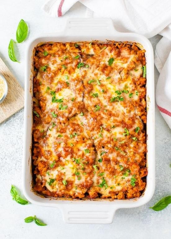 Turkey and Eggplant Casserole