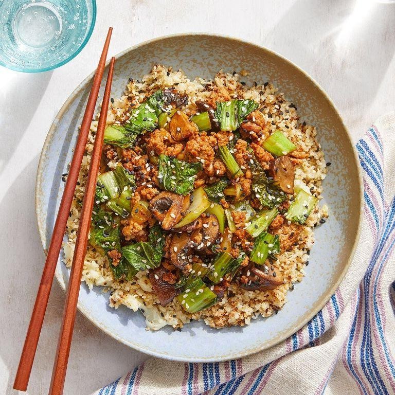 Turkey and Mushroom Stir Fry