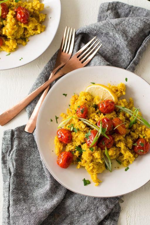 Turmeric Rice with Lentils