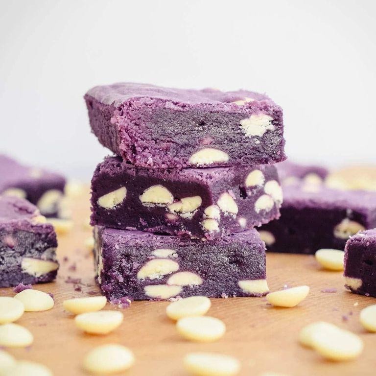 Ube Brownies