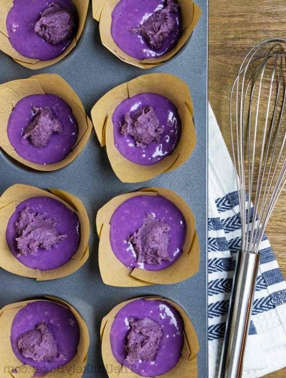 Ube Butter Muffins