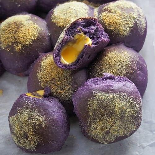 Ube Cheese Pandesal