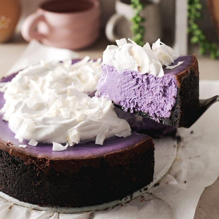 Ube Cheesecake