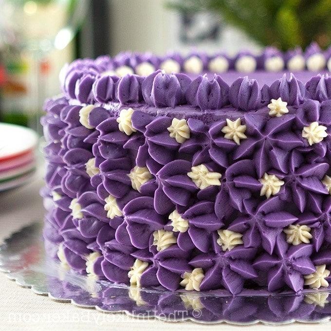 Ube Halaya Cake