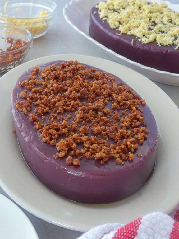 Ube Halaya Pudding