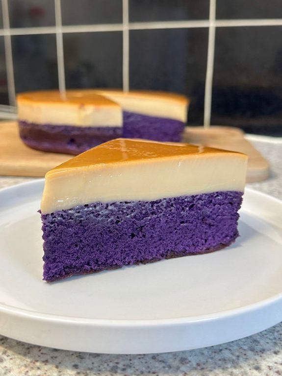 Ube Leche Flan