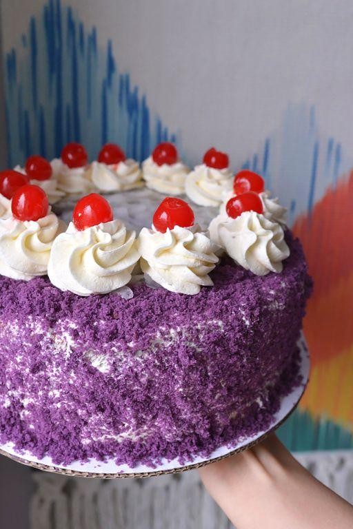 Ube Macapuno Cake