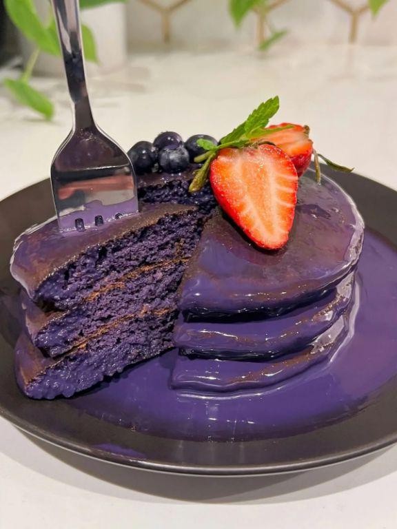 Ube Pancakes