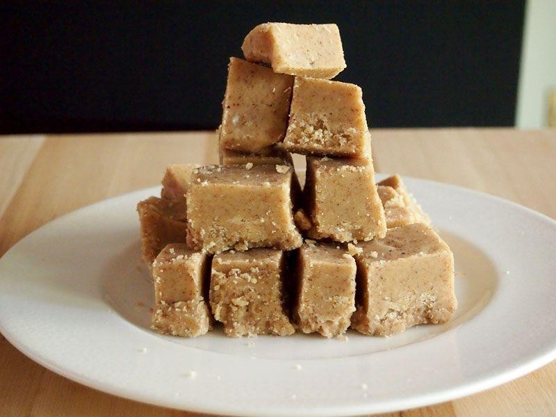 Vanilla Almond Butter Fudge