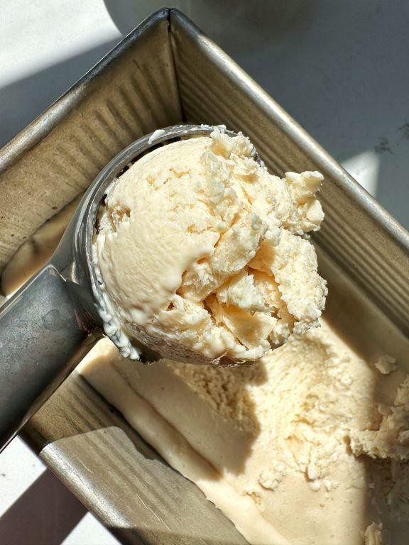 Vanilla Bean Cottage Cheese Ice Cream