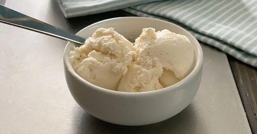 Vanilla Bean Keto Ice Cream