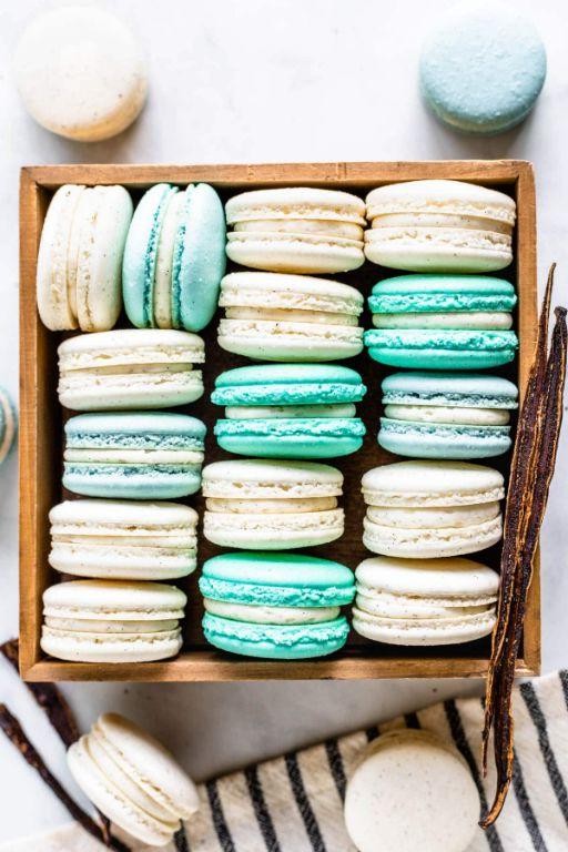 Vanilla Bean Macaroons