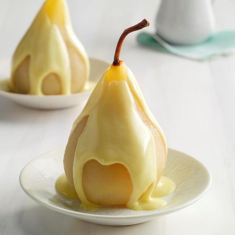Vanilla Poached Pears