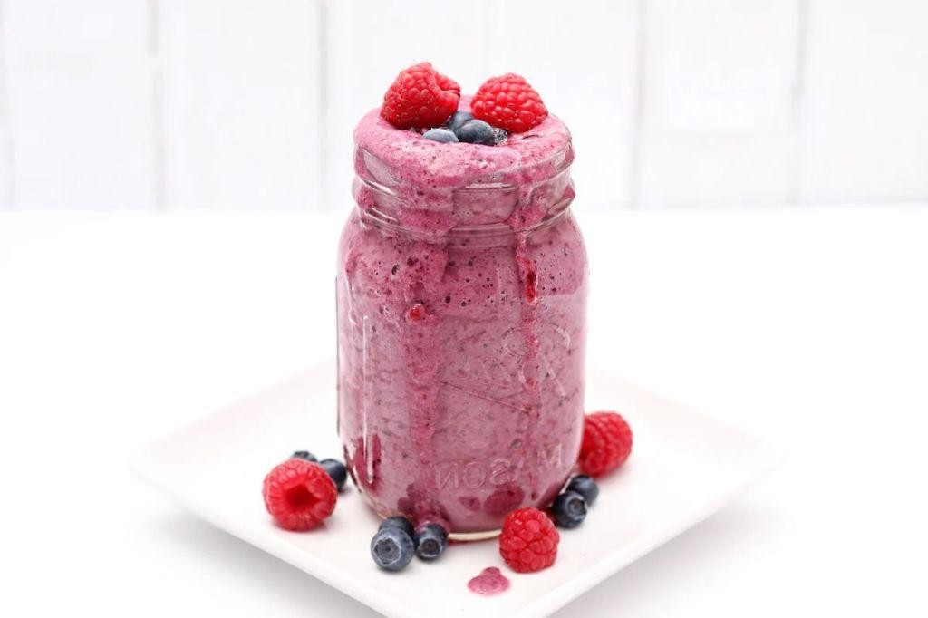 Vanilla Protein Berry Blast Smoothie