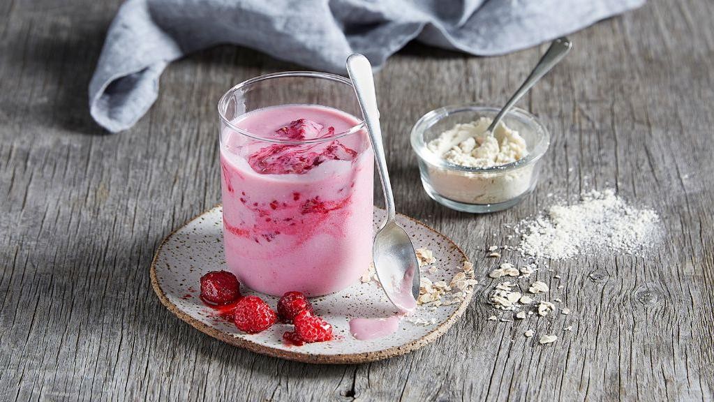 Vanilla Protein Raspberry Ripple Smoothie