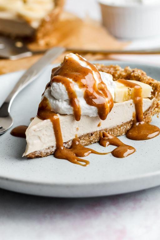 Vegan Banana Pecan Pie