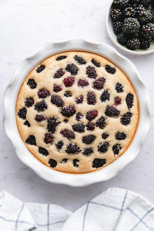 Vegan Blackberry Cobbler