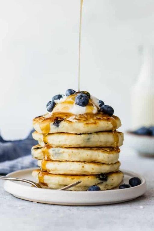 Vegan Blueberry Pancakes