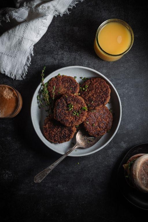 Vegan Breakfast Sausage Patties