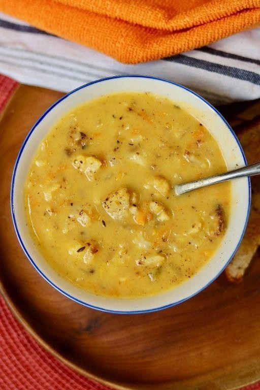 Vegan Cauliflower Soup