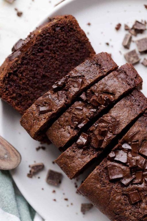 Vegan Chocolate Zucchini Bread