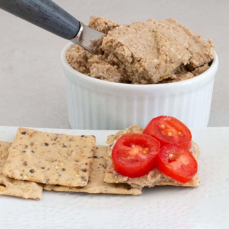 Vegan Chopped Liver with Lentils and Walnuts