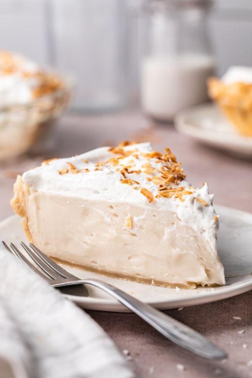 Vegan Coconut Cream Pie