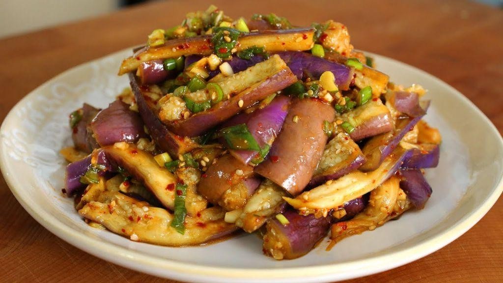 Vegan Korean Eggplant Side Dish