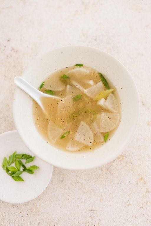 Vegan Korean Radish Soup