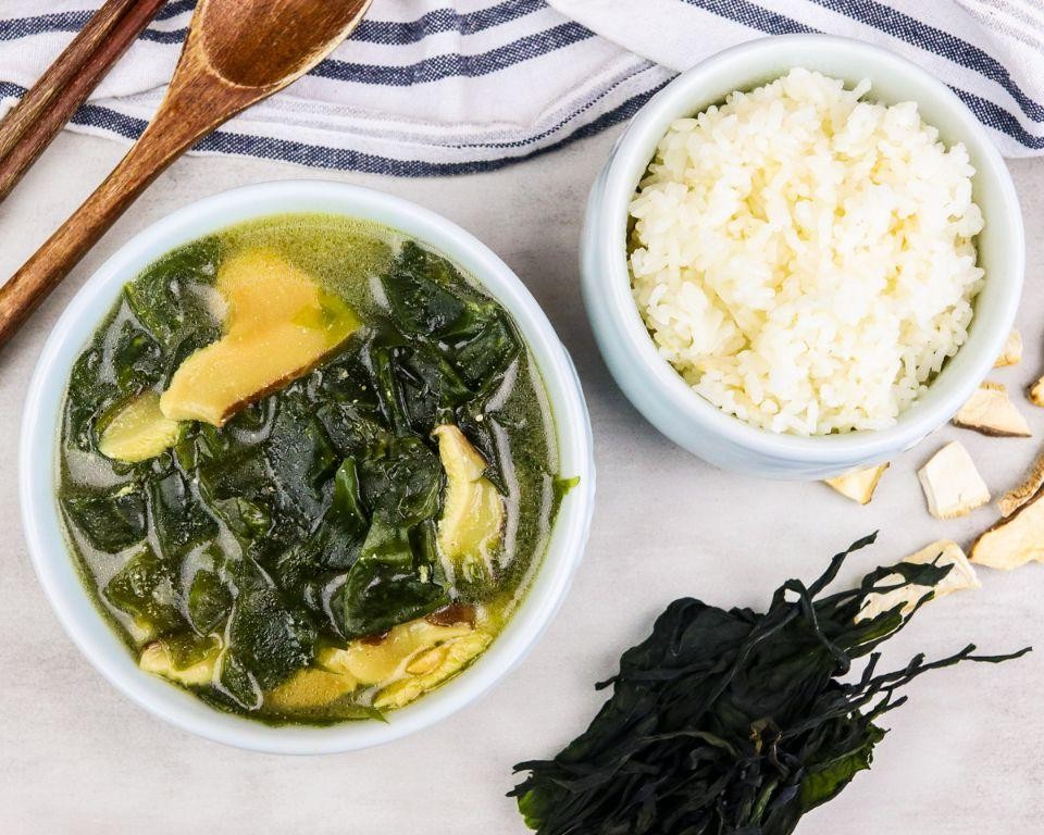 Vegan Korean Seaweed Soup