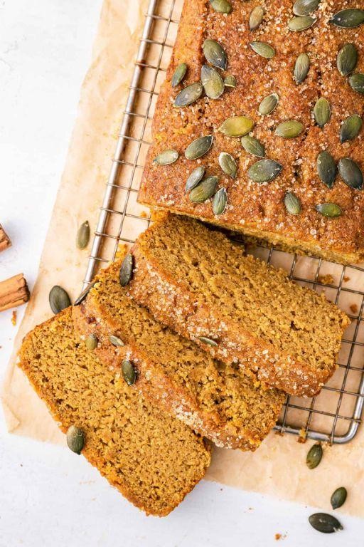 Vegan Pumpkin Seed Protein Bread