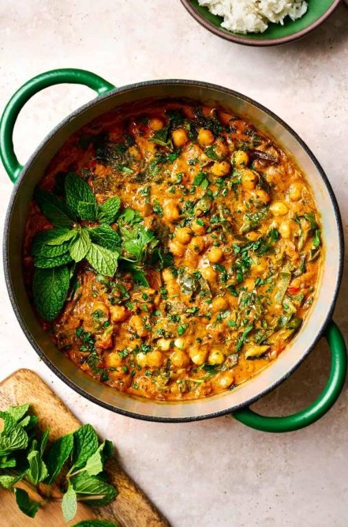Vegemite and Chickpea Curry