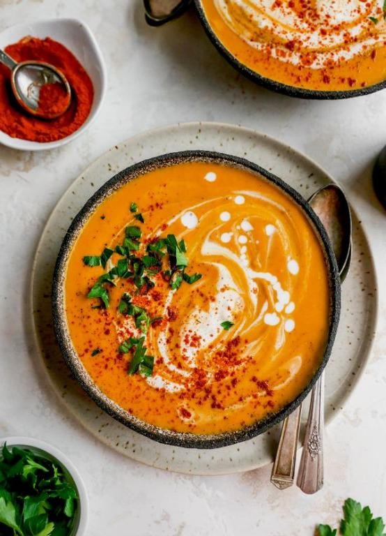 Vegemite and Sweet Potato Soup