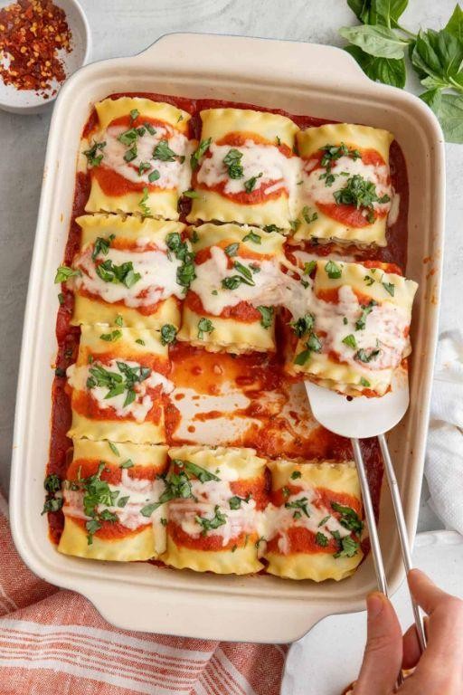 Vegetable Lasagna Rolls