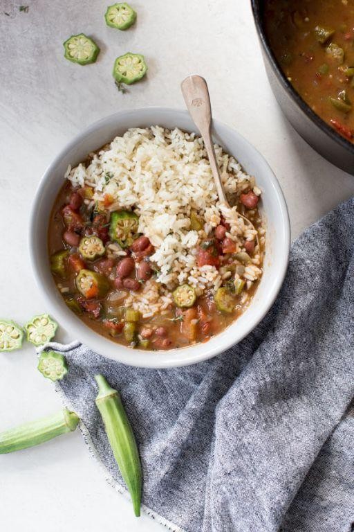 Vegetable Loaded Chicken Gumbo