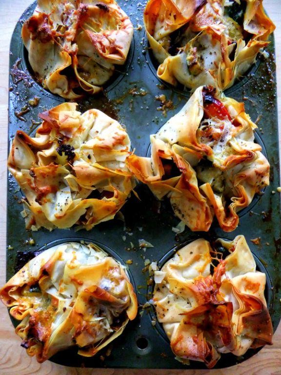 Vegetable Medley Filo Pasty