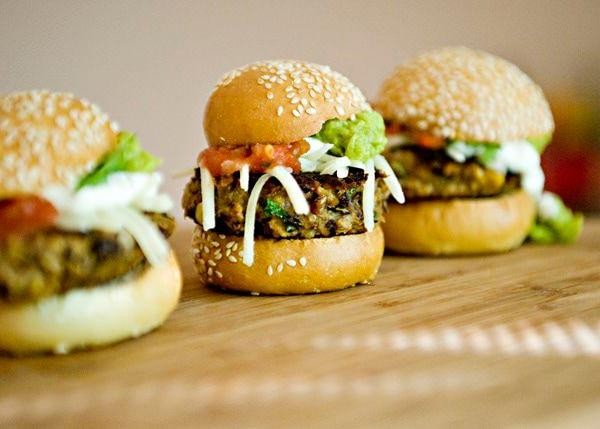 Vegetarian Black Bean Sliders