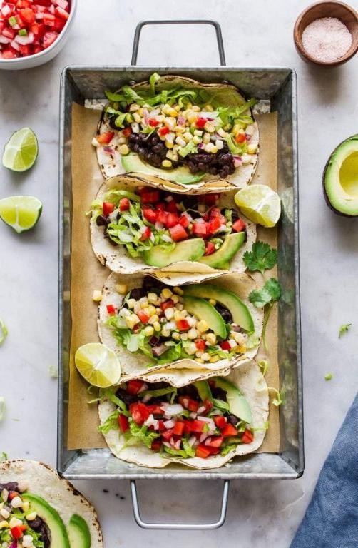 Vegetarian Black Bean Tacos
