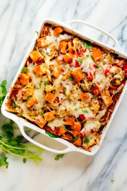 Vegetarian Christmas Casserole