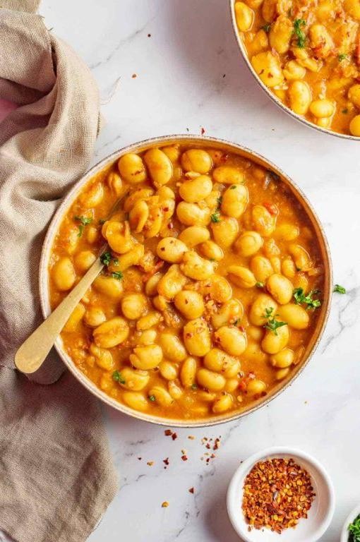 Vegetarian Dried Lima Bean Curry