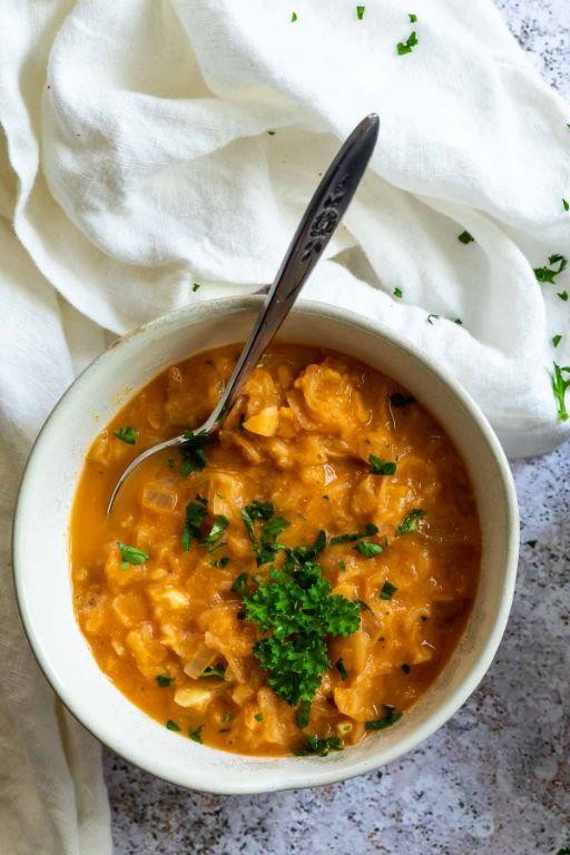 Vegetarian Sauerkraut Soup