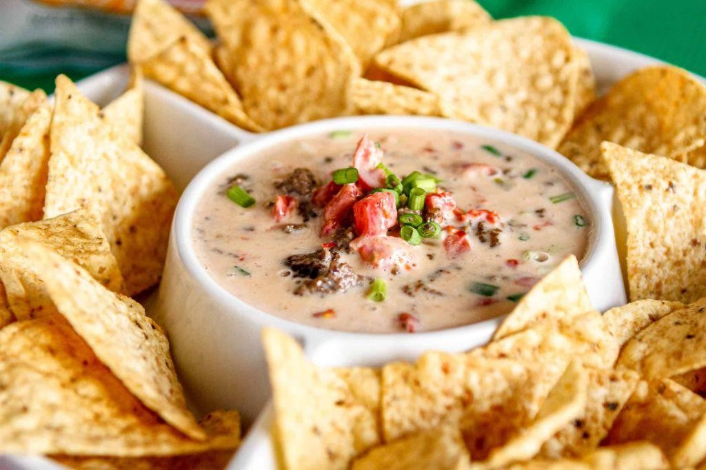 Velveeta Queso with Onions