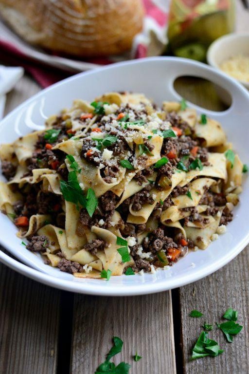 Venison Sausage and Mushroom Pasta
