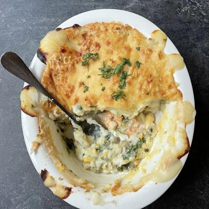 Viking Age Fish Pie with Herbs