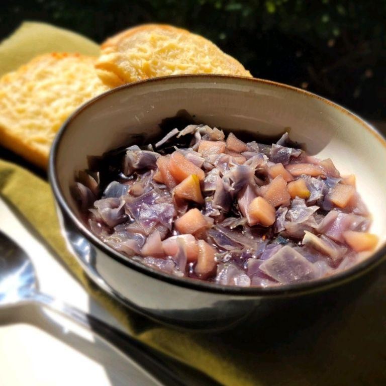 Viking Cabbage and Apple Soup