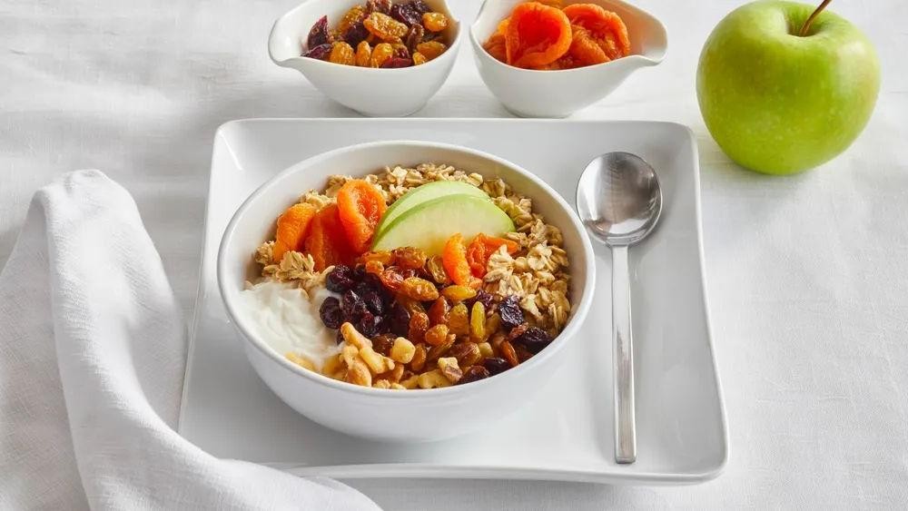 Viking Oatmeal with Dried Fruits