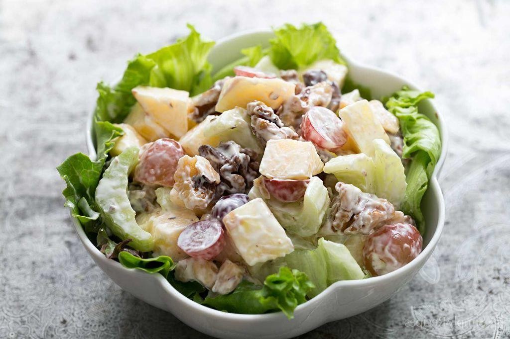 Waldorf Salad with Apples and Walnuts